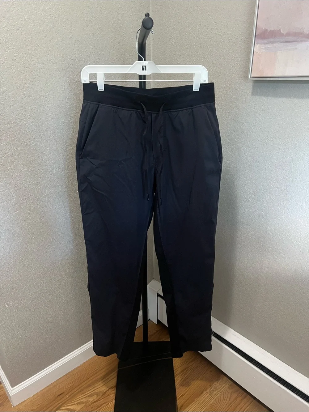 lululemon athletica Black Drawstring Track Pants